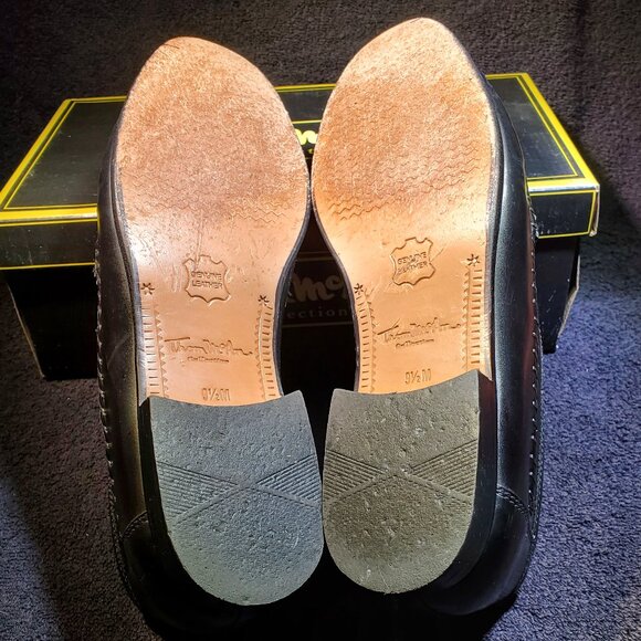 VINTAGE THOM McAN PEARSON WOVEN TOE KILTIE TASSEL SLIP ON LOAFERS main image 6